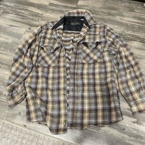 Button up flannel shirt